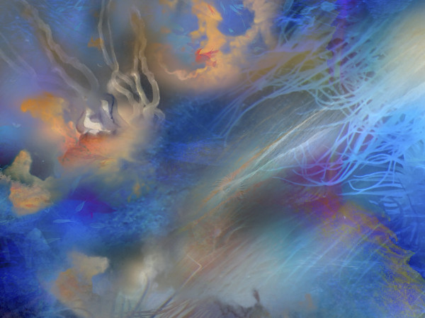 Blue Dive 3/200 by Elaine Pratt