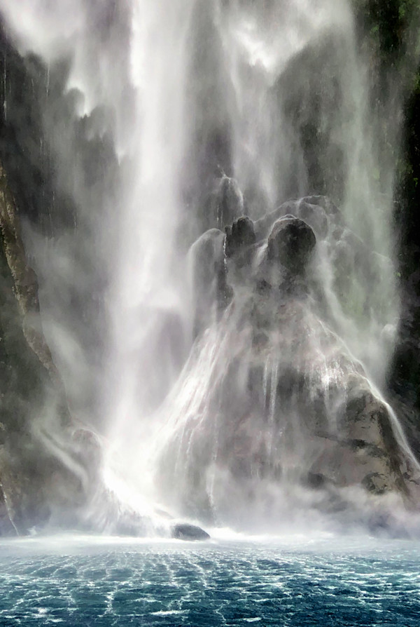Milford Sound, Sterling Falls_2 2/200 by Elaine Pratt