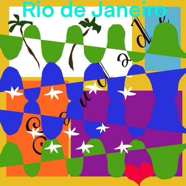 ART155 Saudade Rio de Janeiro 1/7 by Bella Moraes ArtWork