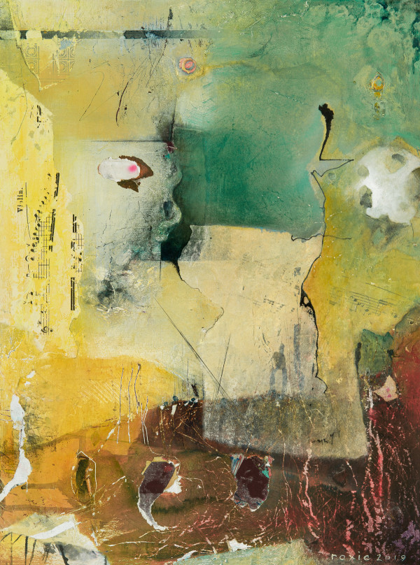 SILENT WATER RUNNING DEEP #1 by Roxie Johnson