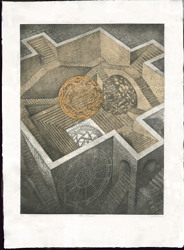 The Step Well #81 #1 by Craig V Fisher