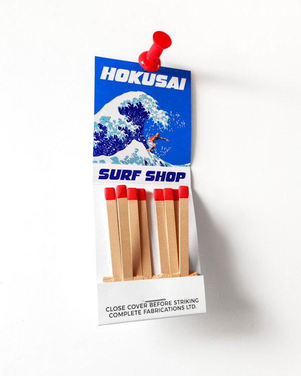Hokusai Surf Shop 1/8 by Miles Jaffe