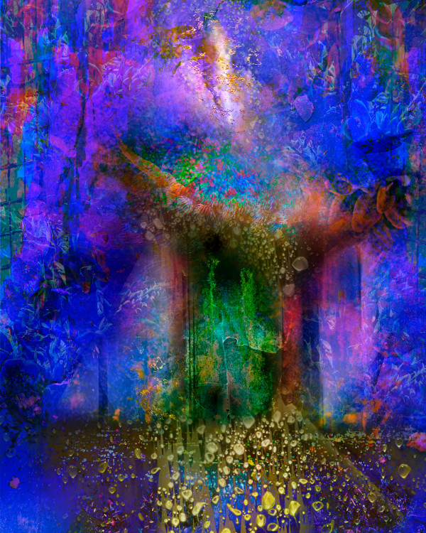 Garden Gate 3/200 by Elaine Pratt
