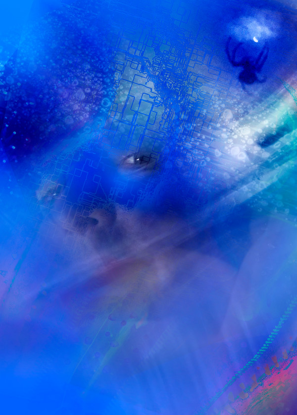 Blue Matter 8.5 x 11 2/200 by Elaine Pratt