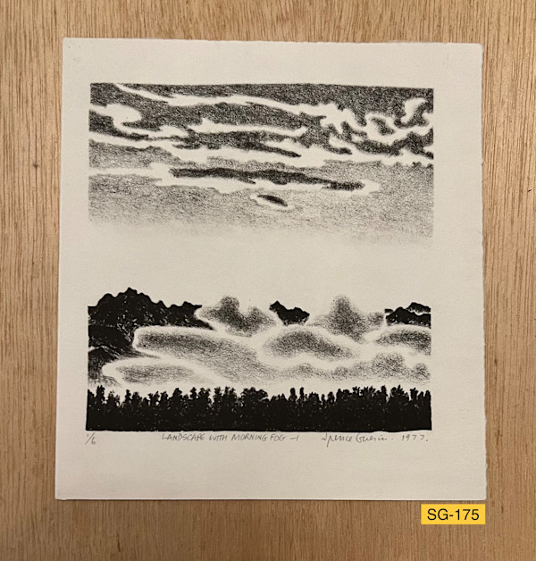 Landscape with Morning Fog - 1 Proof #1 by Spence Guerin