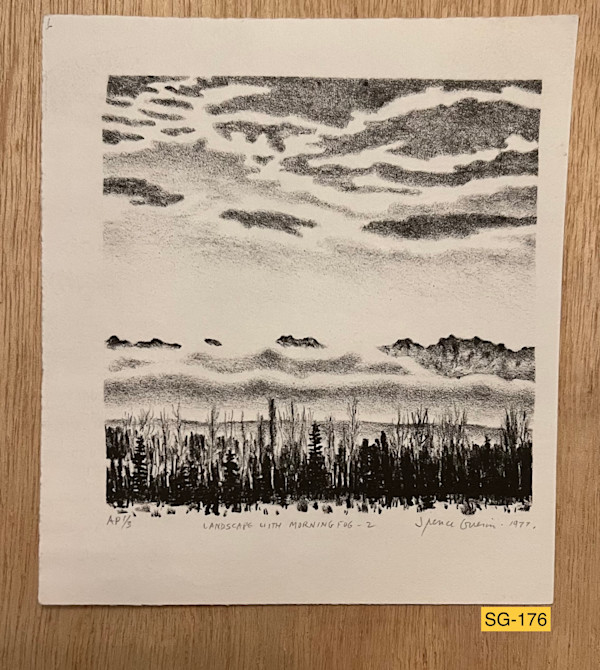 Landscape with Morning Fog -2 Proof #1 by Spence Guerin