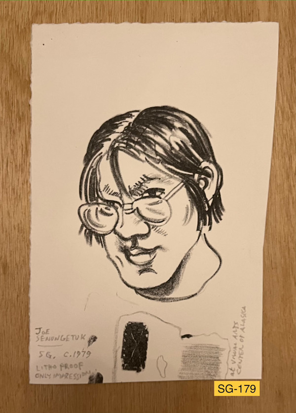 Joe Senungetuk Proof 1 by Spence Guerin