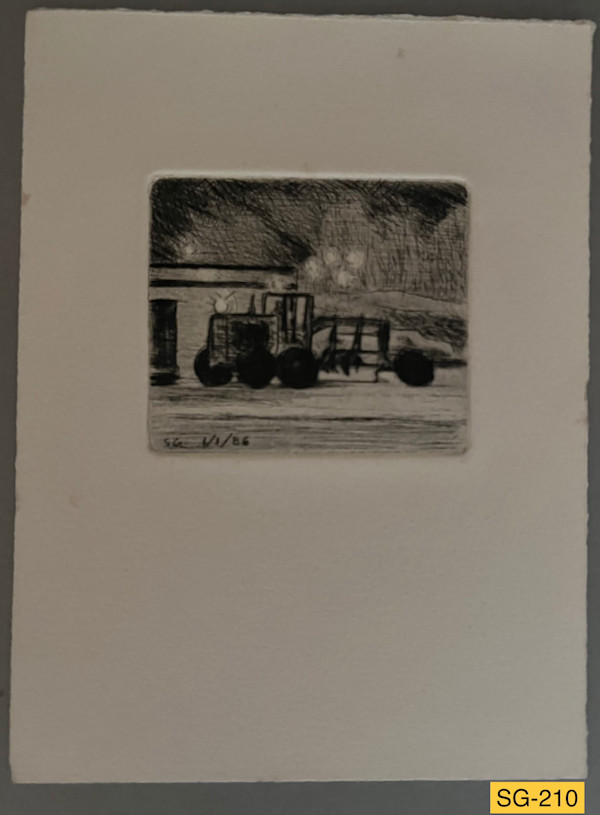 Midnight Snow Plow #1 by Spence Guerin