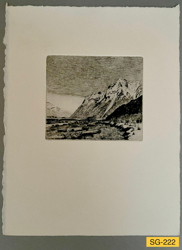 At the Bridge over Knick River, Winter #1 by Spence Guerin