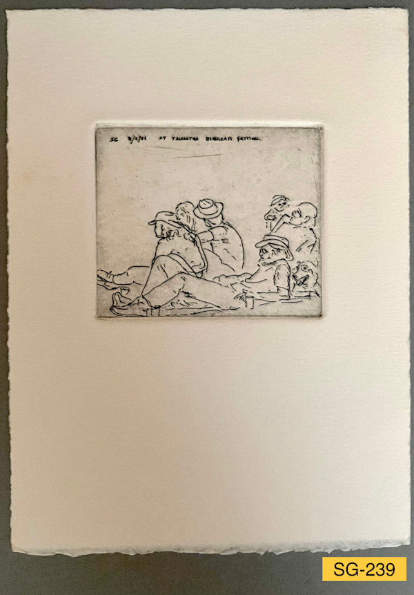 At the Talkeetna Bluegrass Festival #1 by Spence Guerin