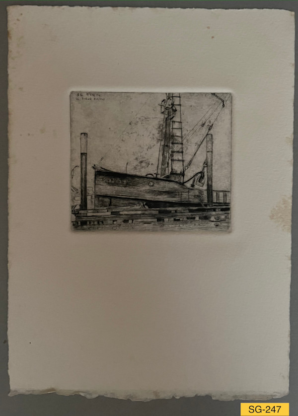 The Gladys R, Kodiak Harbor #1 by Spence Guerin