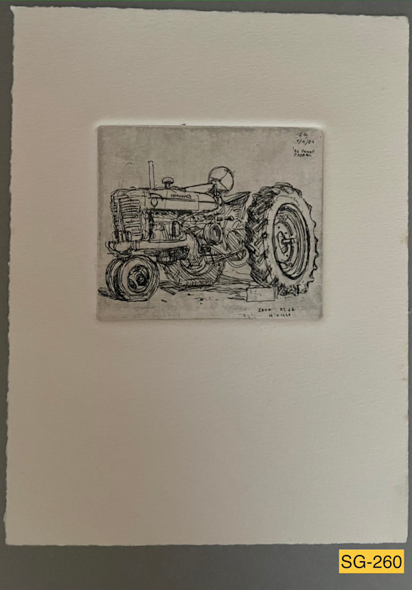 Old Farmall Tractor #1 by Spence Guerin