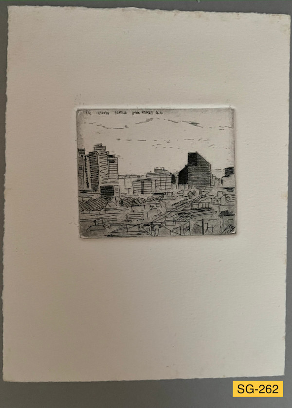 Downtown, from Myrna's, on Queen Anne Hill #1 by Spence Guerin