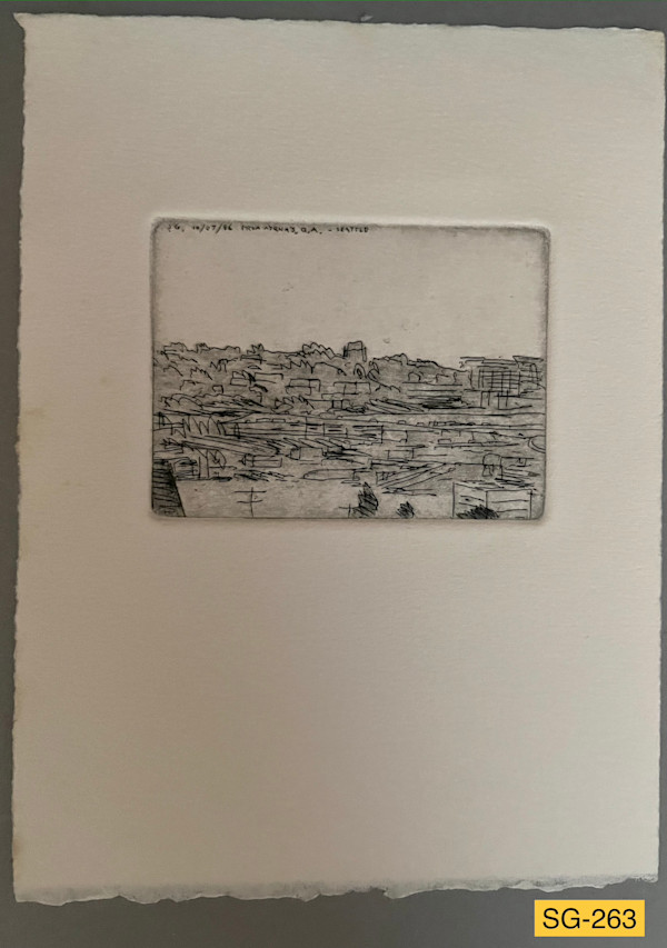 Looking Across Lake Union from Queen Anne Hill #1 by Spence Guerin