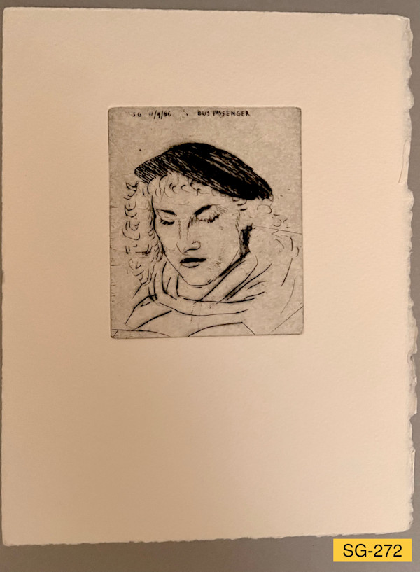 Woman in a Beret #1 by Spence Guerin