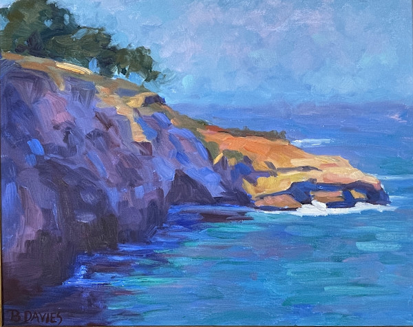 La Jolla Cove: 11" x 14" Giclee Print, #1 by Barbara Davies