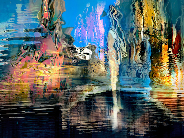 Venice Underwater City, Print 2/200 by Elaine Pratt