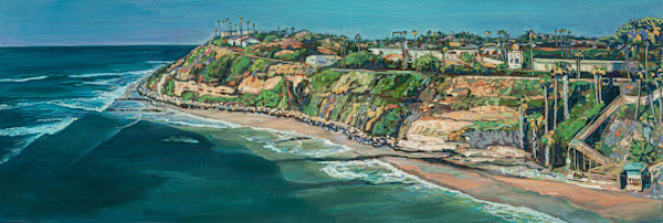 Swamis Coastline - Limited Edition Print 3/25 by Kate Joiner