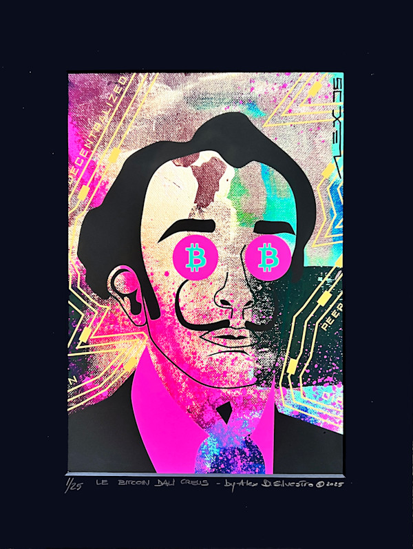 BITCOIN DALI' / Creus 4/25 by Alex Di Silvestro