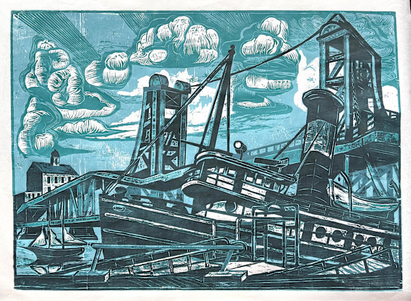 John Wanamaker lll - Framed - 5/16 by Don Gorvett