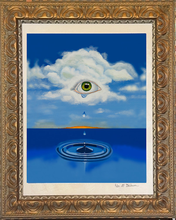 TEARS FROM HEAVEN 1/25 by Curtis Dickman