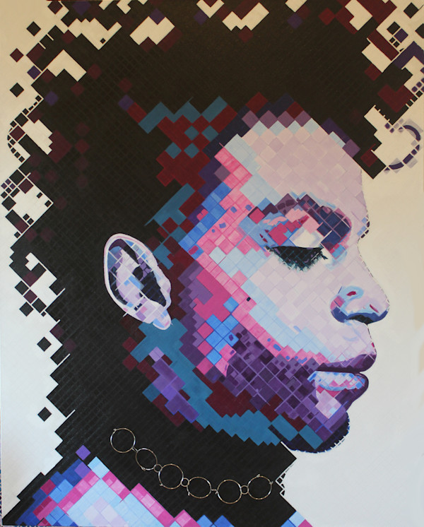 Purple Rain, Purple Reign    (UNFRAMED GICLEE) 3/25 by Curtis Dickman