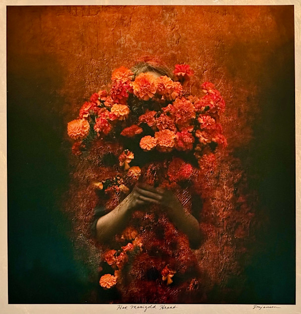 Her Marigold Heart 1/12 by Sandy Brown Jensen