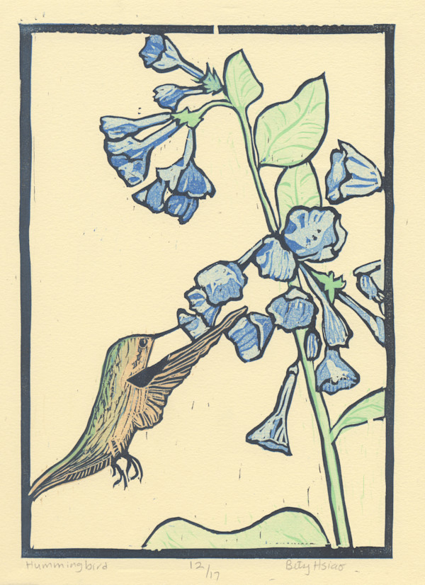 Hummingbird 9/17 by Betsy Hsiao
