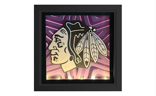 Blackhawks CancerLight B.O.X. #1 by JD Hecht