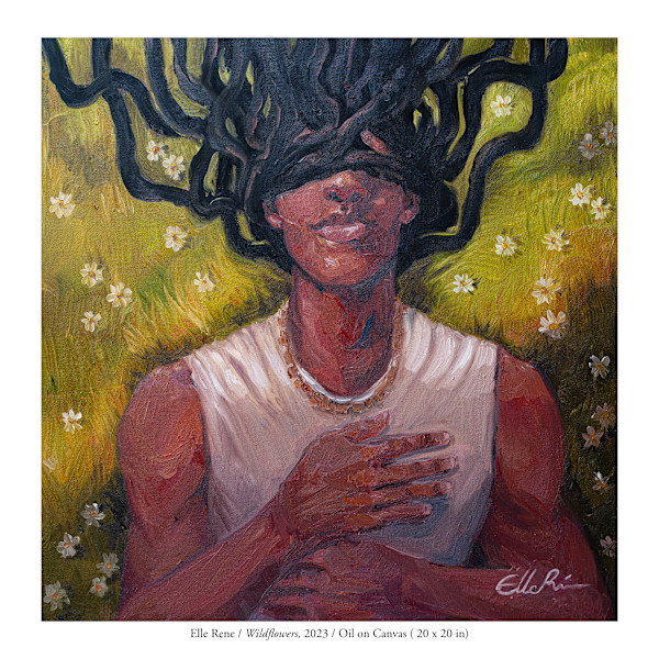 Wildflowers- Signed Limited Edition Print 1/60 by Elle Rene