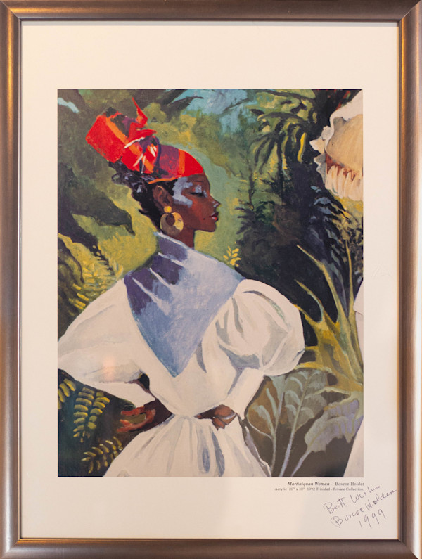Martiniquan Woman (Singed Print) 1 by Boscoe Holder