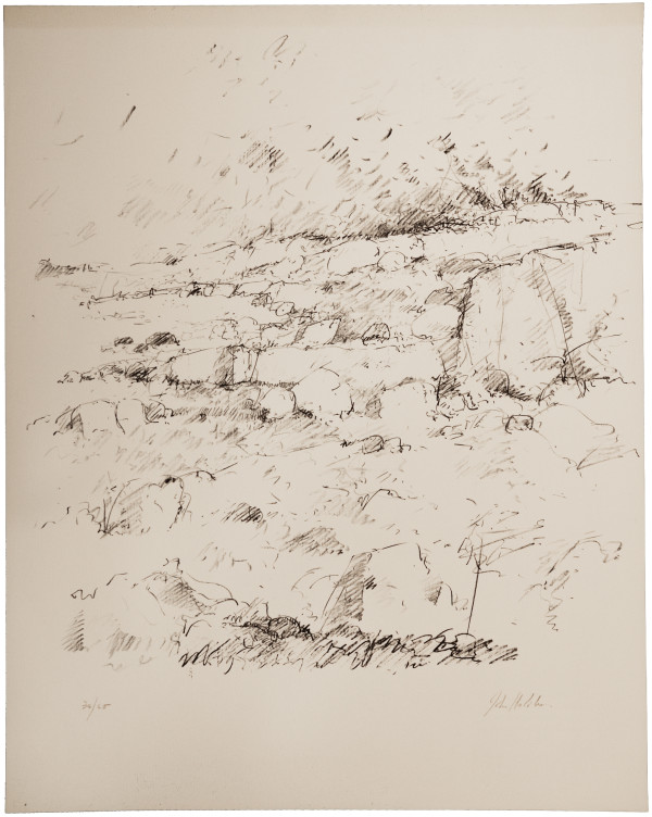 Rocky Landscape by John Edward Heliker