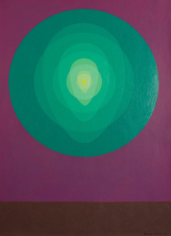 Mandala Green No. A by Clarence Holbrook Carter
