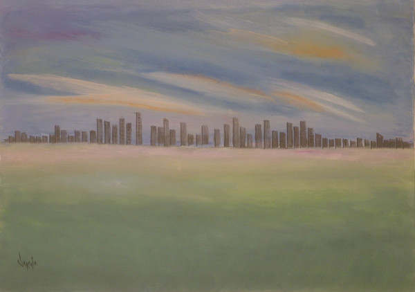 N.Y. Skyline by Clemente Mimun