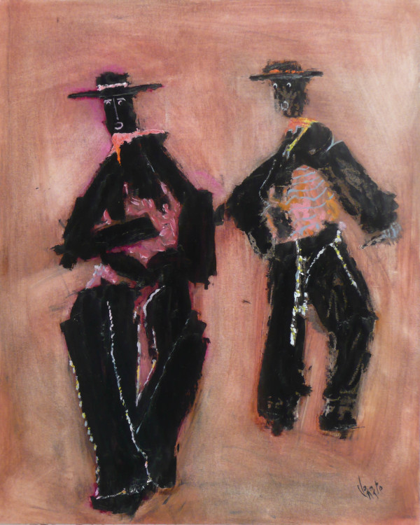 2 Cowboys by Clemente Mimun