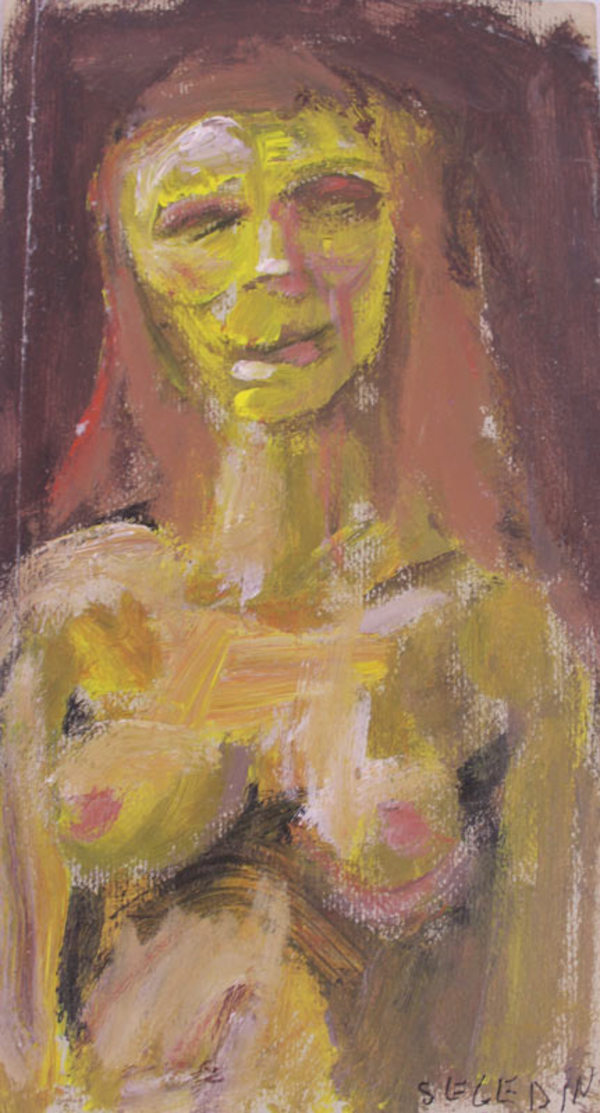 Untitled - Nude Woman (Yellow)