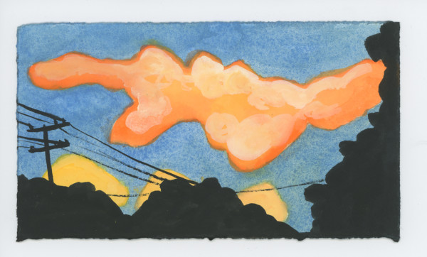 A Big Glowing Sunset All Around, #1681