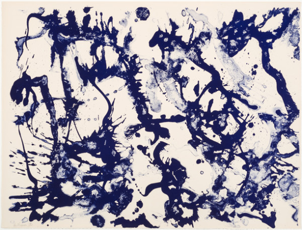 Primary Series, Blue Stone by Lee Krasner