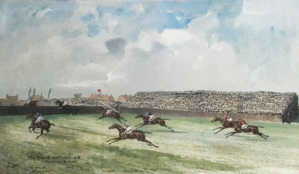 The 1913 Grand National, Valentines Brook by John Beer