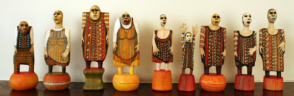 Card Doll Group by Eve Whitaker, Image 1.
