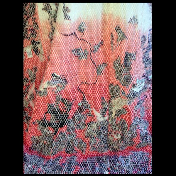 Kimono - Recycled Fiber - detail by Jen Mecca