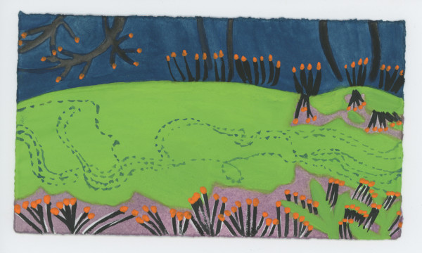 Tracks in the Algae, #1647