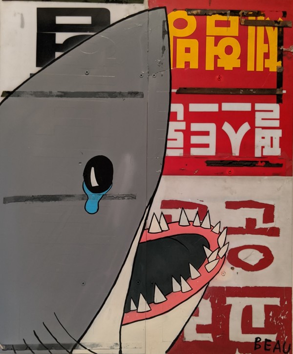 Shark Eats Sign* by Beau Bradbury