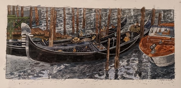 Venice Gondola* by Roger DeMuth