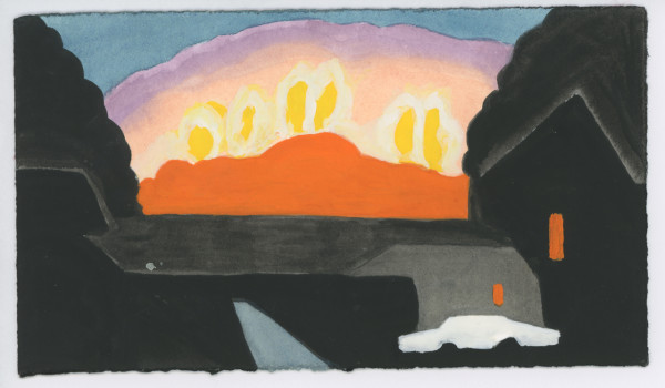 The Fiery Sunset, #1523