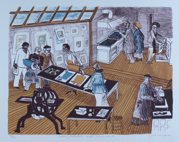 History of Printmaking: Hayter Discovers Viscosity by Warrington W. Colescott