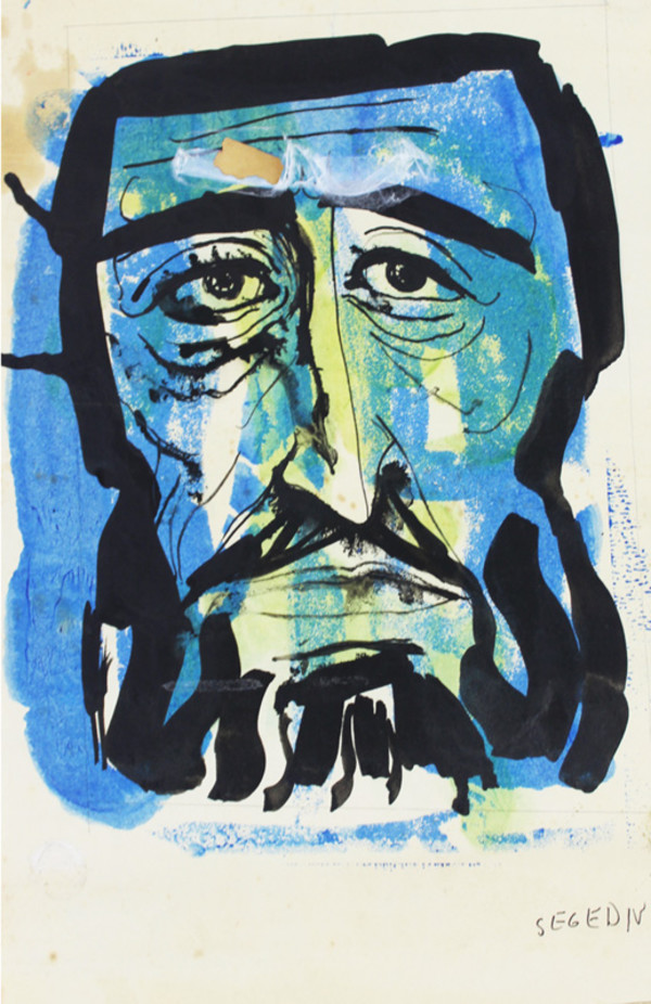 Untitled - Man's Face with Beard