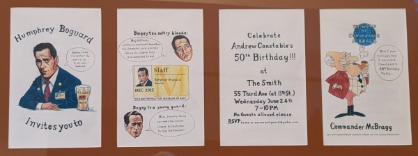 50th Birthday invitation by Andy ZZconstable