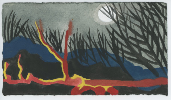 Before the Bomb Cyclone on the Full Moon Night, #1554