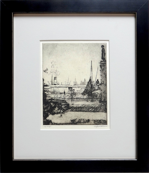 New York Shipyards by Clifford Addams (1876 – 1942)